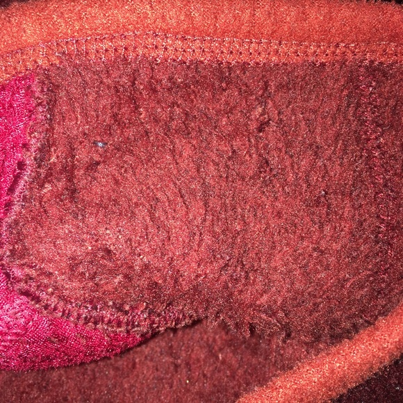 Patagonia fleece pullover burgundy size Large - Picture 6 of 8